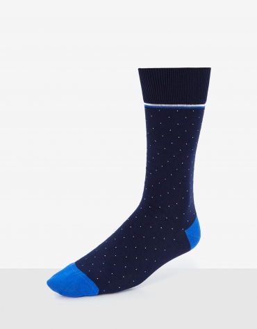 Pack of socks in jacquard and polka dots