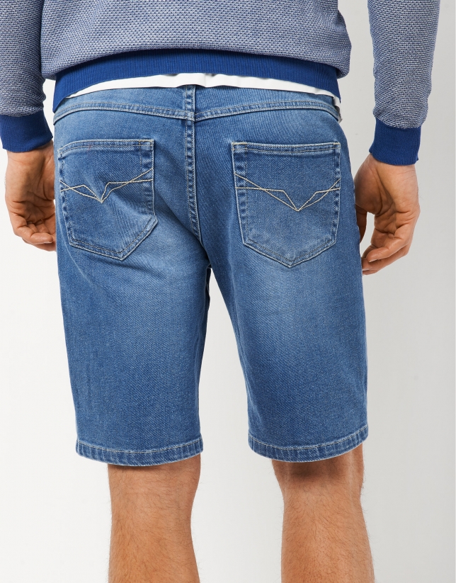 Jean bermuda shorts