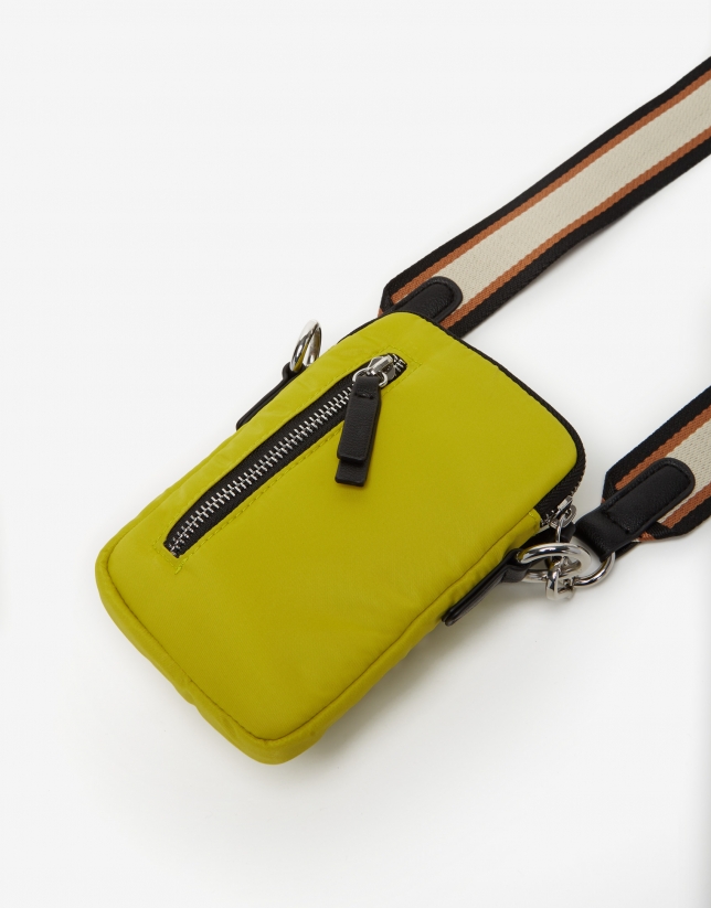 Lime square cellphone case