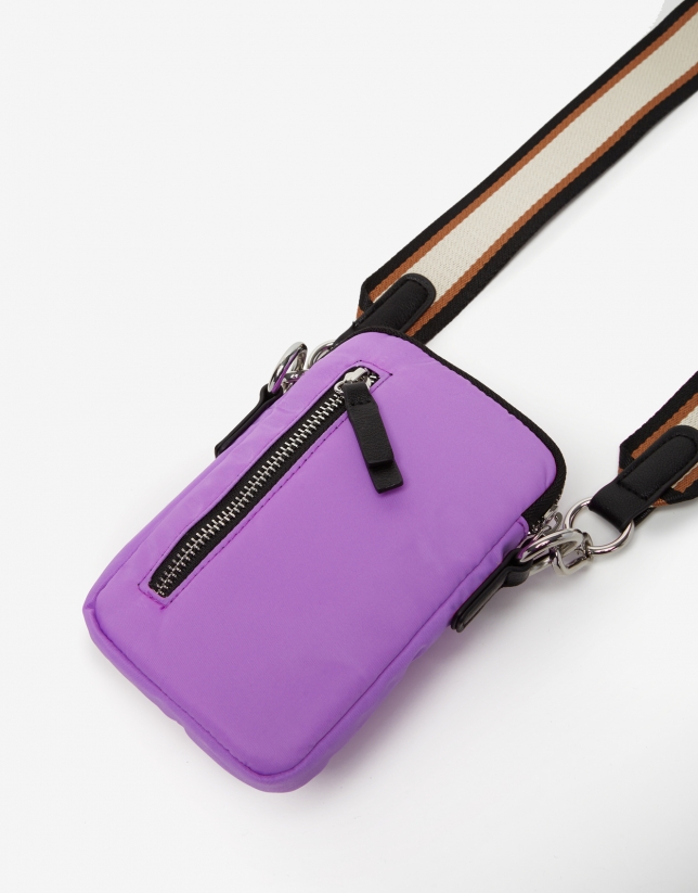 Lilac square cellphone case