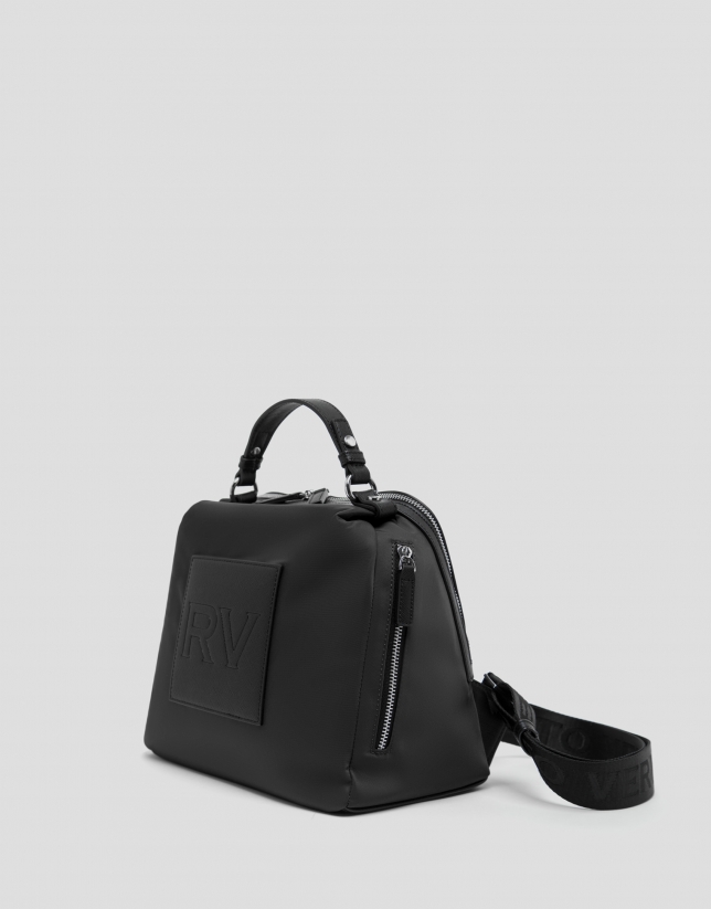 Black nylon Dalhia backpack