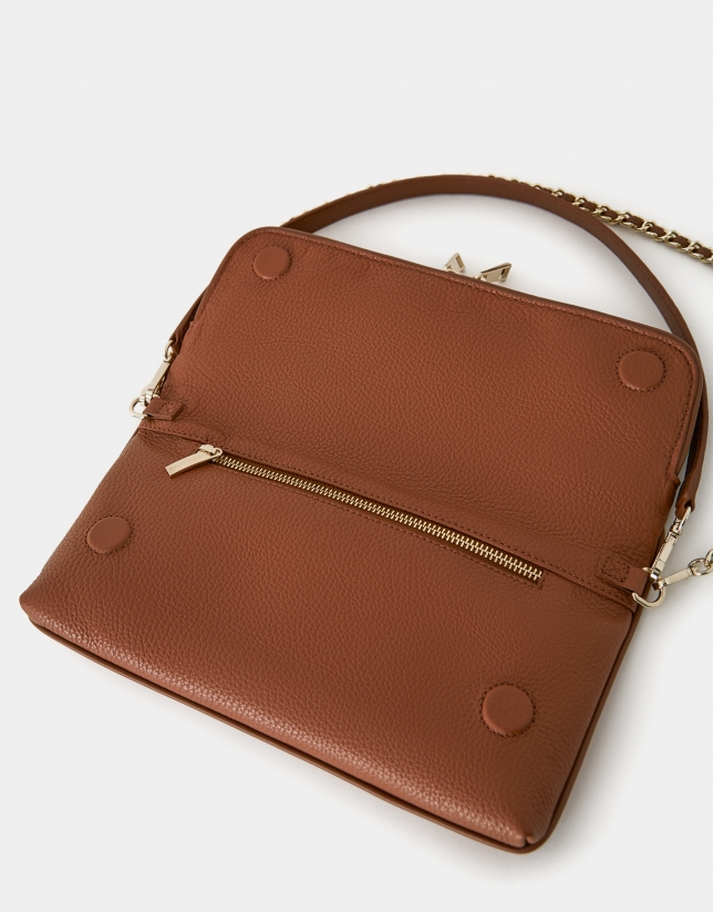 Brown leather Martina bag