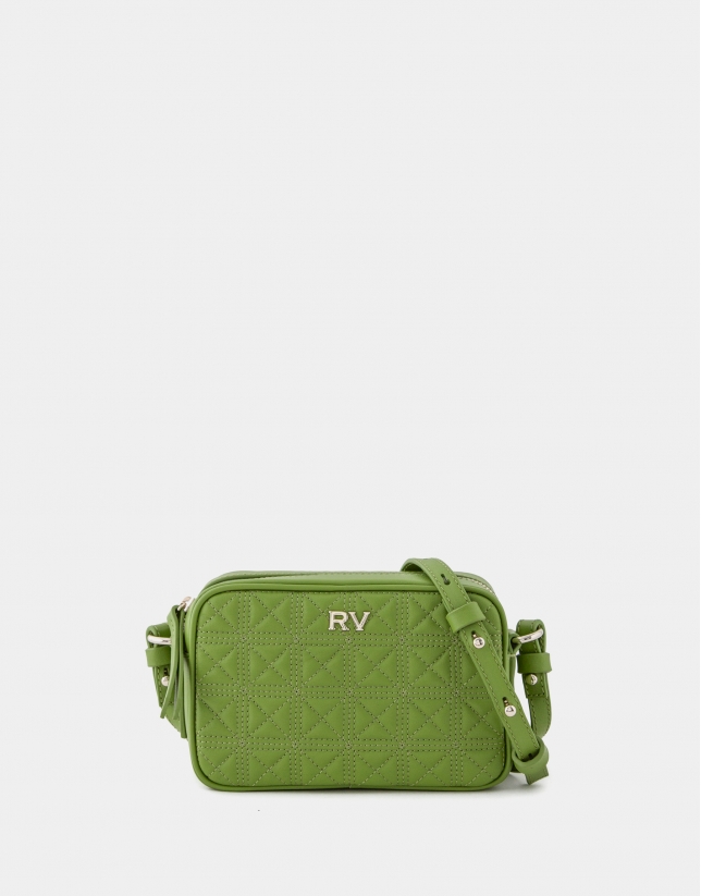 Green Mini Taylor Pocket Padded shoulder bag