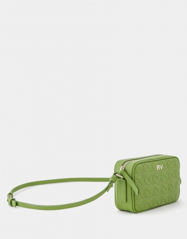 Green Mini Taylor Pocket Padded shoulder bag