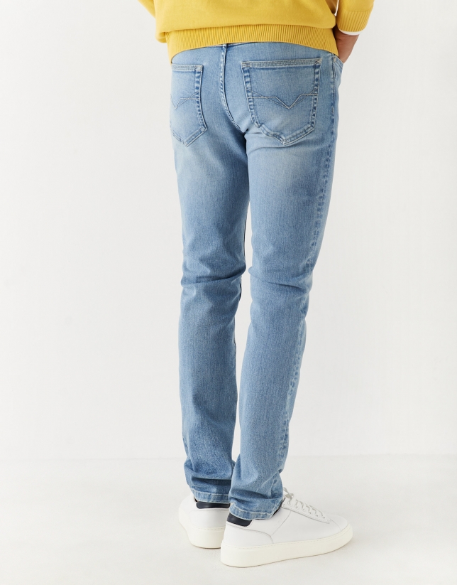 Light blue slim fit jeans
