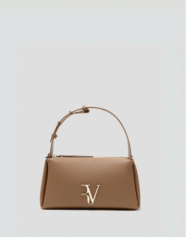 Camel leather Margot Mini handbag