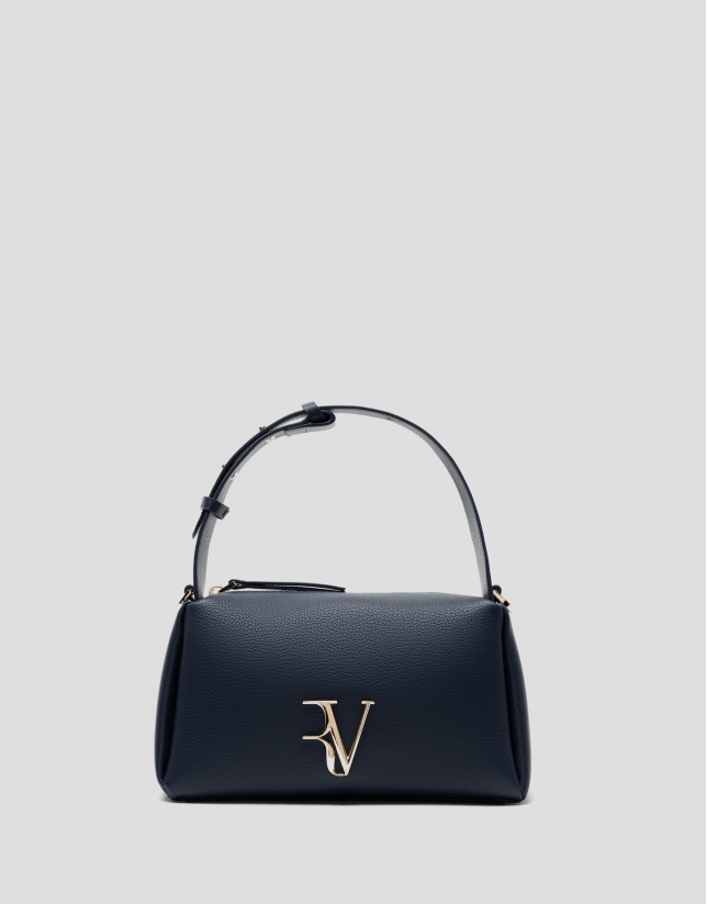Navy blue leather Margot Mini handbag